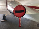 Eclipse Jet EA500 Inlet & Exhaust Plugs w/ RBF Streamer (4pc Set)
